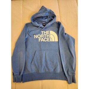 The North Face Men's Half Dome Pullover Hoodie - Blue - M Size